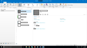 Address book overview