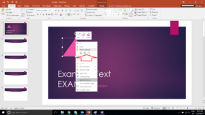 right click paste
