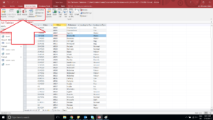 Click External Data, Select option