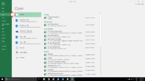 Click file, Click Open, select your file
