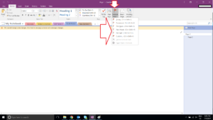 Create a task, click the button