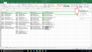 Highlight the cells, Click Clear, Select Clear Contents