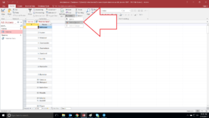 Home tab, click Delete, select option