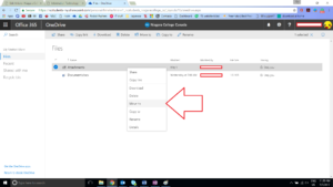 Right click, Select Move to
