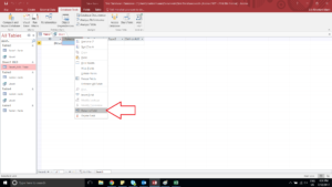 Right click, rename Field