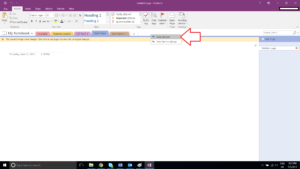 Right click, select new section