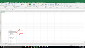 Right click the sheet, Select Delete