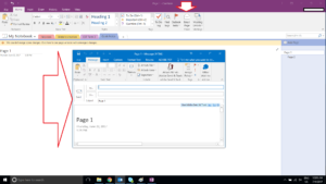 Send a page in an email