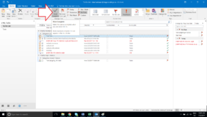 Select the Task, Click Mark Complete