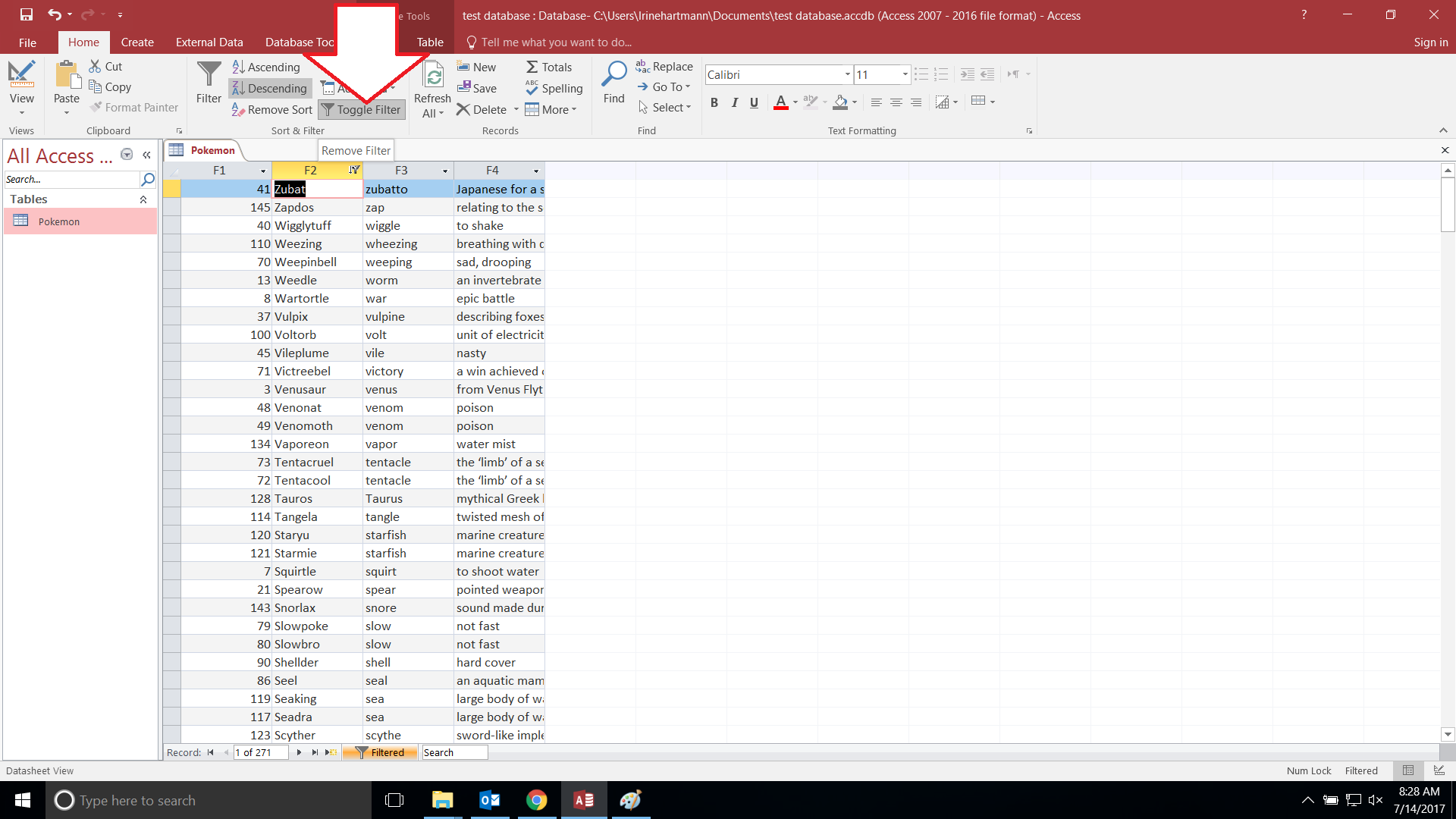 search in filter excel option Access How 2016: To   Microsoft Technology Information