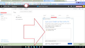 click Sync