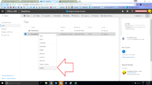 right click, click details, look to the right if in a browser