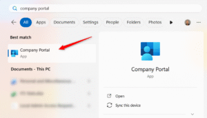 Company Portal